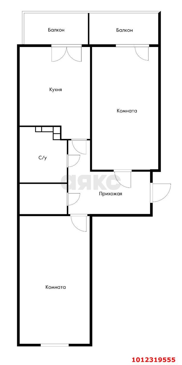 Фото №8: 2-комнатная квартира 62 м² - Краснодар, Молодёжный, ул. Душистая, 50