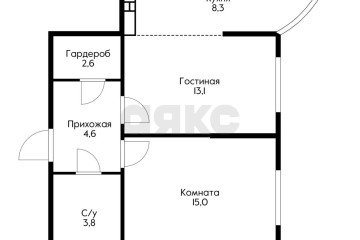 Фото №2: 2-комнатная квартира 50 м² - Краснодар, п. коттеджный  Близкий, ул. Ивана Беличенко, 4