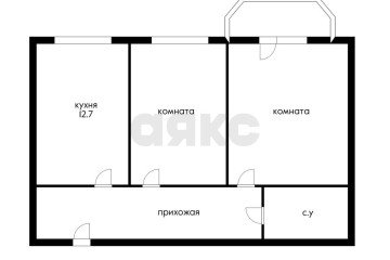 Фото №2: 2-комнатная квартира 63 м² - Новая Адыгея, мкр. жилой комплекс Тургеневский-2, ул. Тургеневское шоссе, 25/4Б