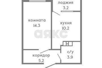 Фото №4: 1-комнатная квартира 37 м² - Краснодар, мкр. жилой комплекс Самолёт, ул. Западный Обход, 39/2к4