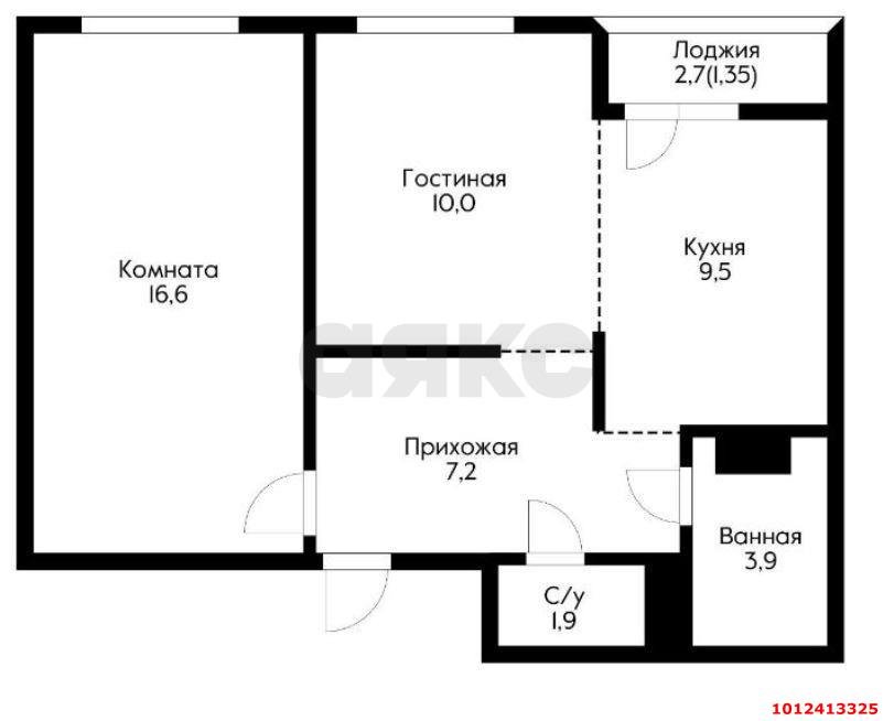 Фото №2: 2-комнатная квартира 54 м² - Краснодар, жилой комплекс Новелла, ул. Питерская, 40