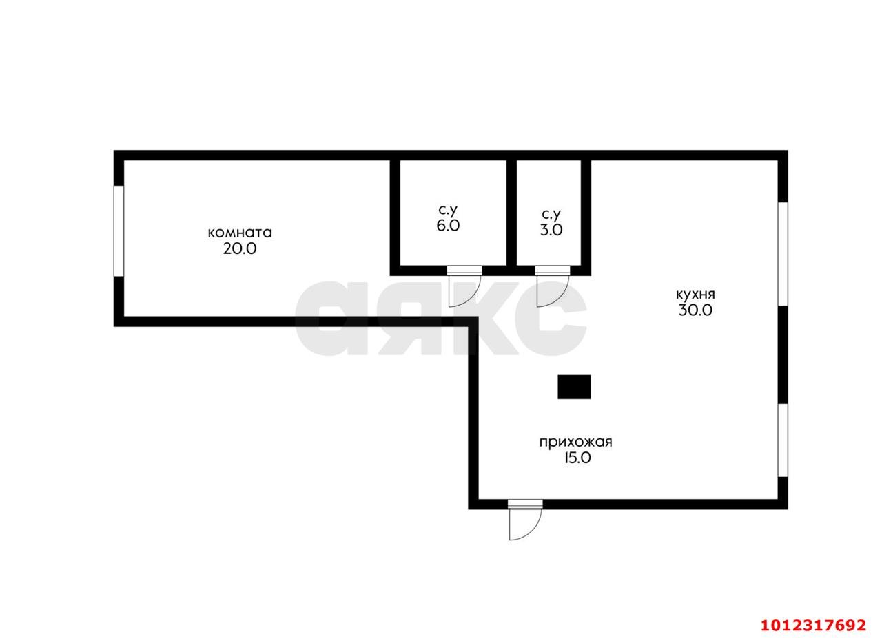 Фото №5: 2-комнатная квартира 74 м² - Краснодар, Юбилейный, пр-кт Чекистов, 39