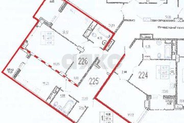 Фото №1: 1-комнатная квартира 55 м² - Краснодар, мкр. жилой комплекс Аврора, ул. имени Дзержинского, 95