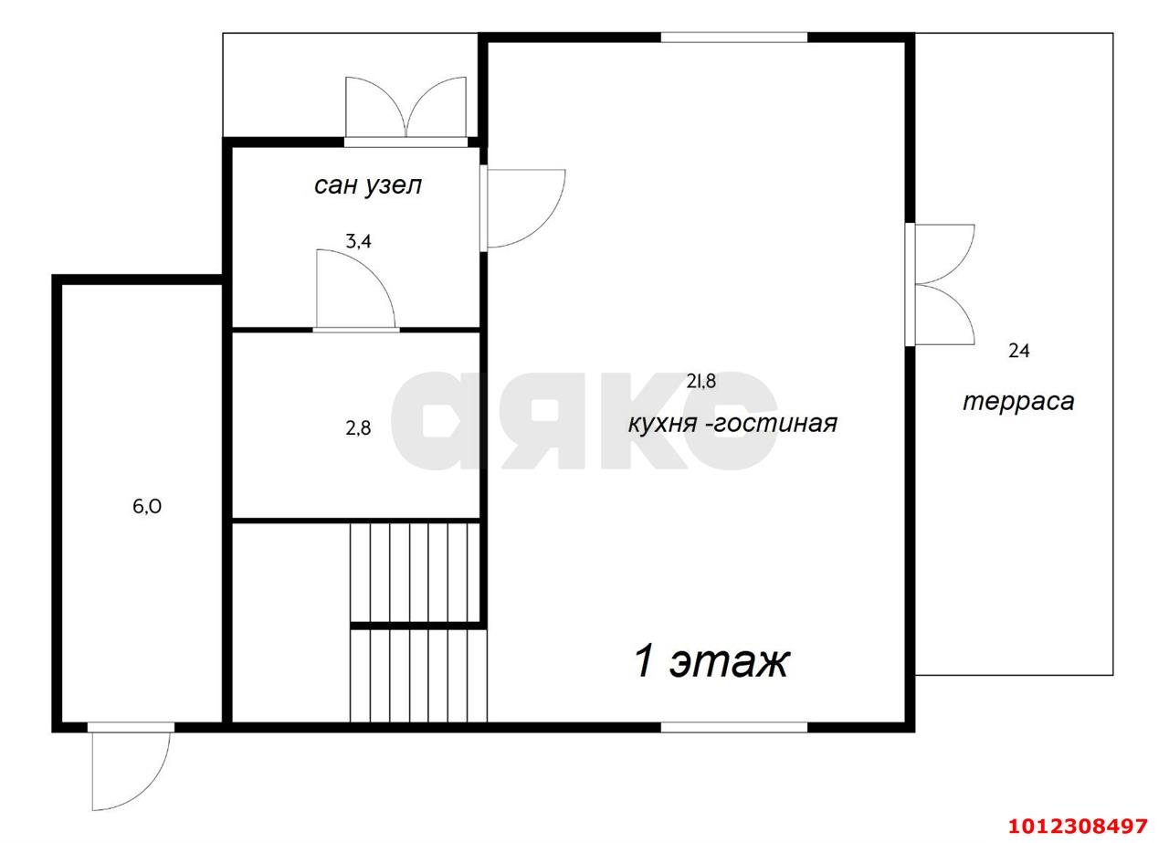 Фото №11: Дом 71 м² + 4 сот. - Краснодар, коттеджный  Николино Парк, ул. Лётчика Позднякова, 41