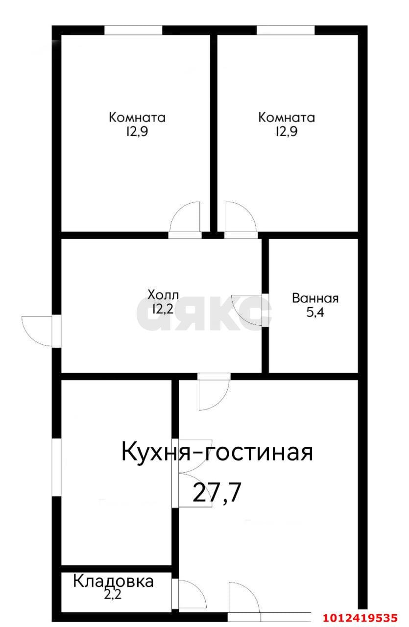 Фото №15: Дом 77 м² + 3 сот. - Краснодар, коттеджный  Крепость, ул. Ольгинская, 26