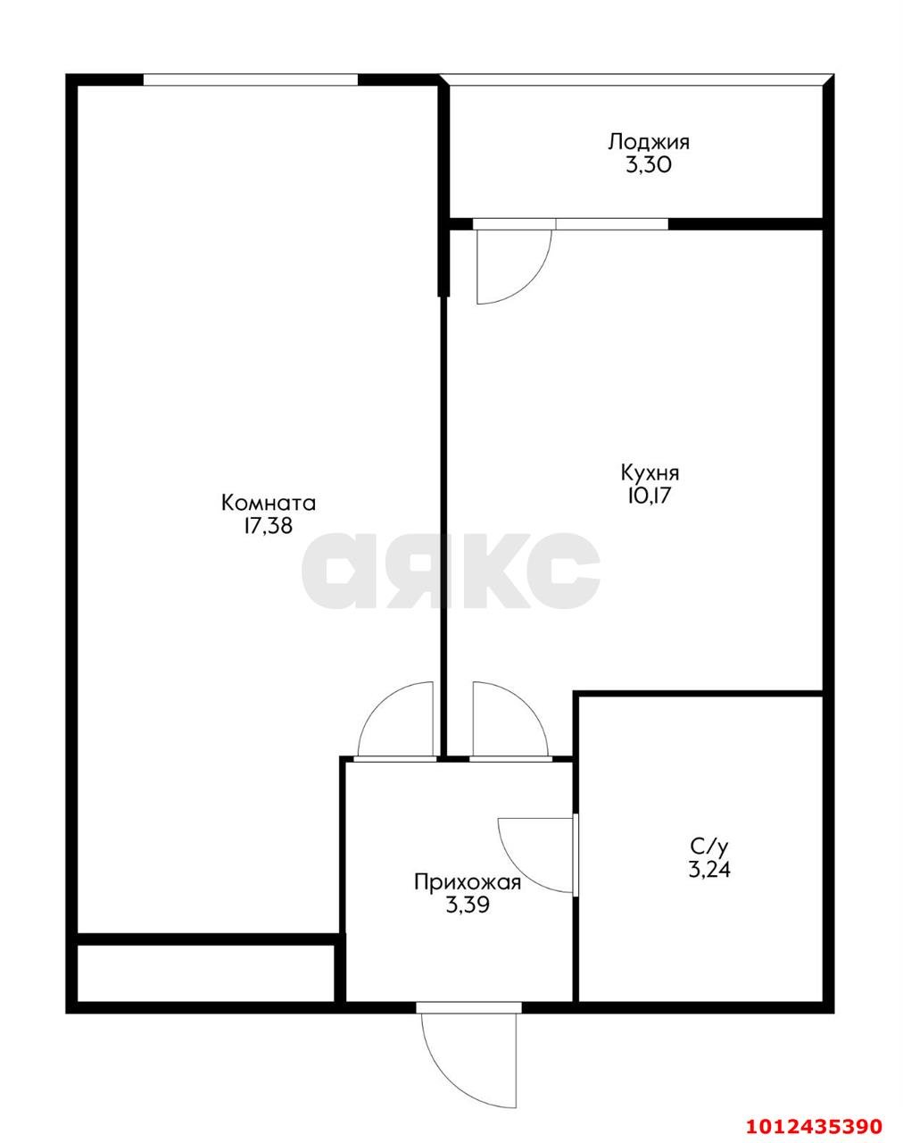 Фото №2: 1-комнатная квартира 40 м² - Краснодар, Славянский, ул. Заполярная, 39к5