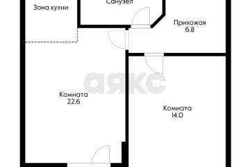 Фото №5: 1-комнатная квартира 42 м² - Краснодар, мкр. жилой комплекс Бауинвест, ул. Героя Владислава Посадского, 14/1