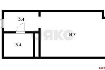 Фото №1: Апартаменты 21 м² - Краснодар, мкр. жилой комплекс Гранд Пэлэс, ул. Уральская, 75/6