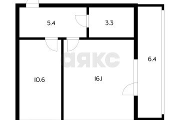 Фото №2: 1-комнатная квартира 42 м² - Российский, мкр. Прикубанский внутригородской округ, ул. имени В.М. Комарова, 19