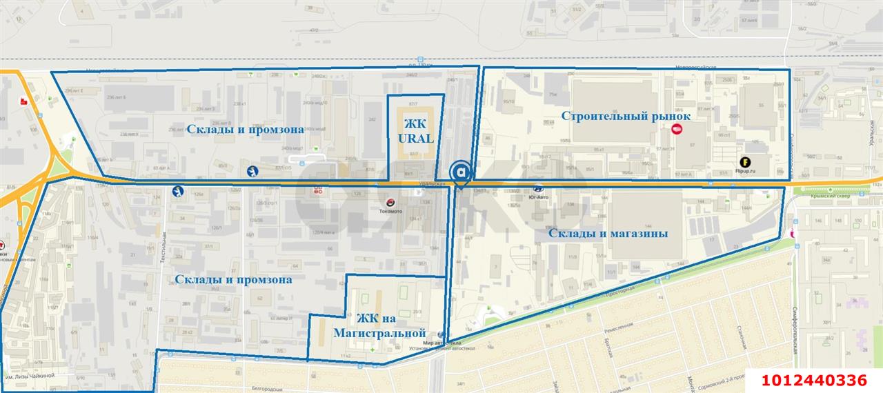 Фото №6: Торговое помещение 118&nbsp;м², 1/1&nbsp;эт. - Краснодар, Карасунский внутригородской округ, мкр. Камвольно-суконный Комбинат, ул. Уральская, 134