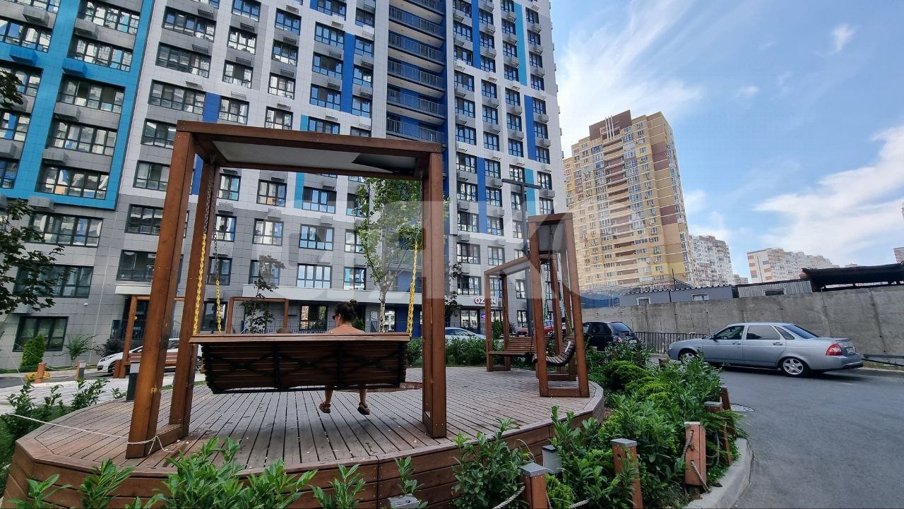 Фото №6: 1-комнатная квартира 37&nbsp;м², 15/22&nbsp;эт. - Новороссийск, Южный, мкр. ЖК Босфор, ул. Алексея Матвейкина, 1А