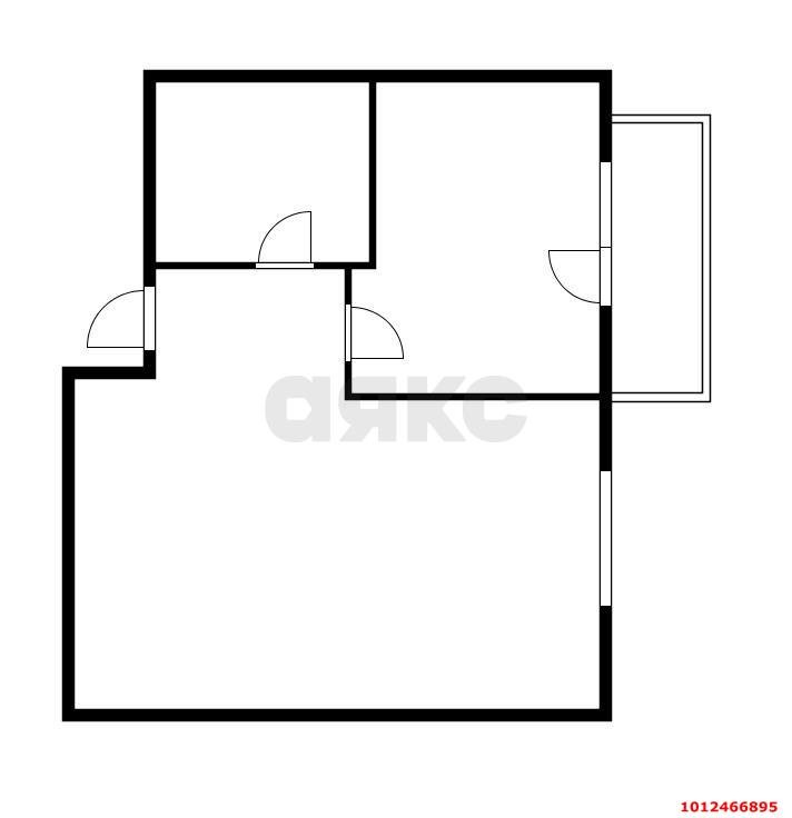 Фото №13: 1-комнатная квартира 40 м² - Краснодар, жилой комплекс Отрада, ул. имени Валерия Вишневецкого, 13/1