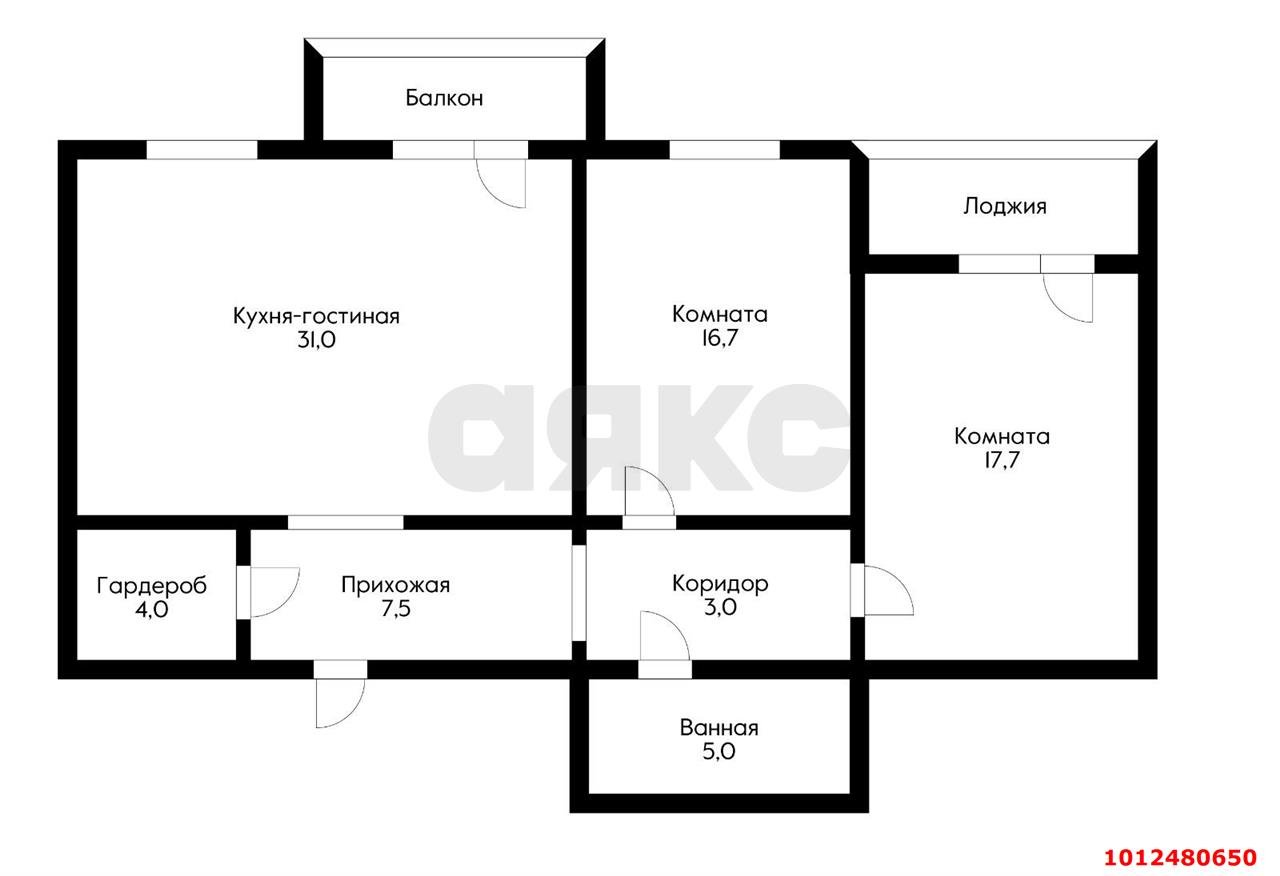 Фото №15: 3-комнатная квартира 84 м² - Краснодар, Гидростроителей, ул. Гидростроителей, 67