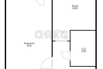 Фото №3: 1-комнатная квартира 42 м² - Российский, мкр. Прикубанский внутригородской округ, ул. Куликова Поля, 5