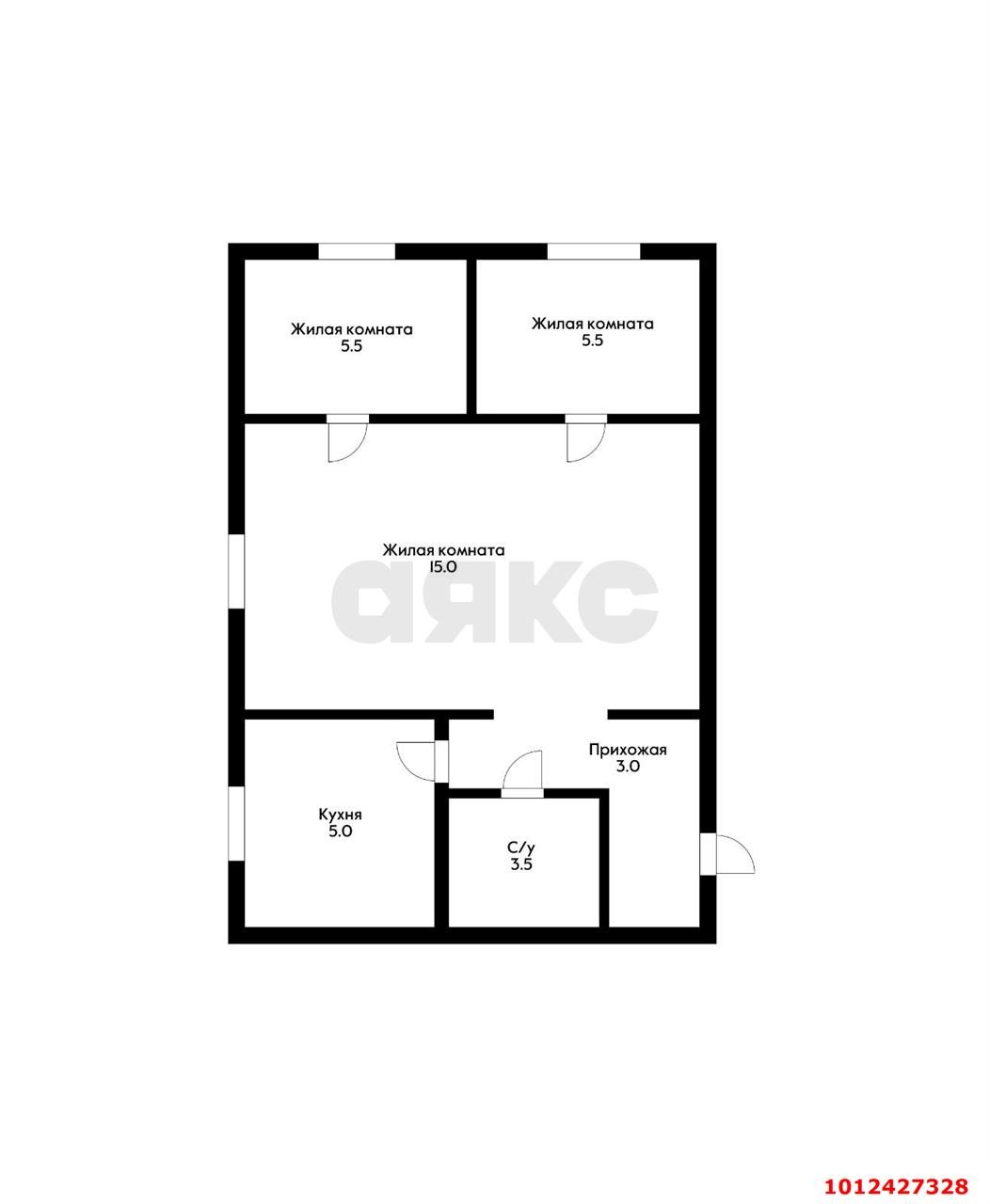 Фото №18: 3-комнатная квартира 37 м² - Краснодар, Западный внутригородской округ, ул. Грозненская, 8