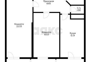 Фото №5: 2-комнатная квартира 64 м² - Краснодар, мкр. жилой комплекс Три Кита, ул. Московская, 131к2