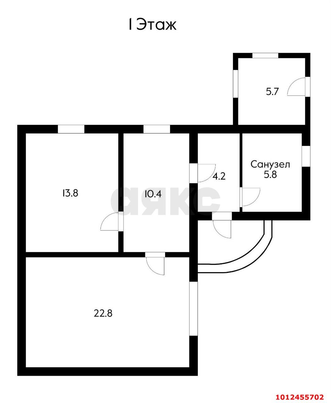 Фото №8: Дом 62 м² + 6.5 сот. - Связист, Прикубанский внутригородской округ, ул. Энтузиастов, 6