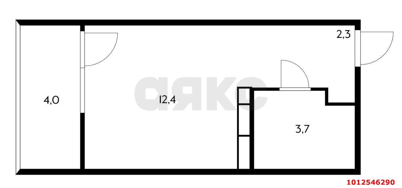 Фото №7: Студия 18 м² - Краснодар, Горхутор, ул. имени Дзержинского, 110А