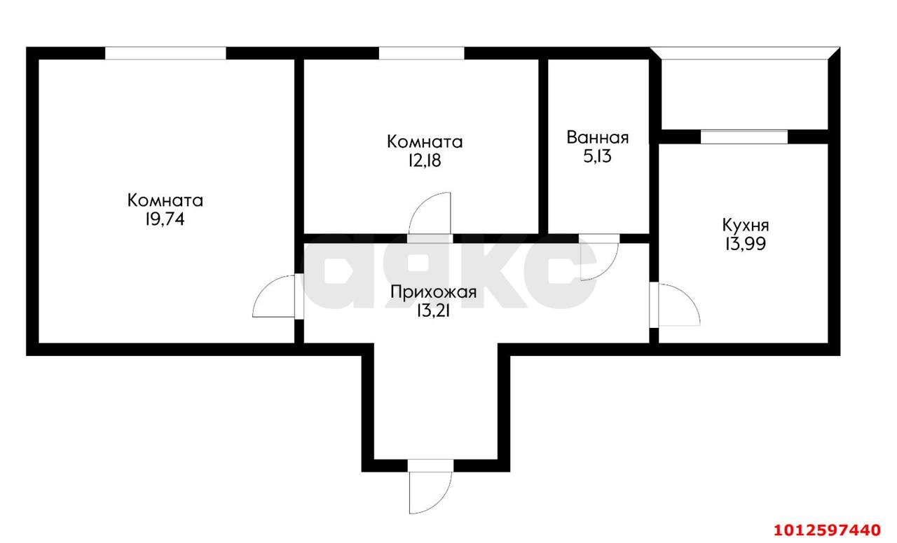 Фото №17: 2-комнатная квартира 68 м² - Краснодар, Славянский, ул. Заполярная, 145