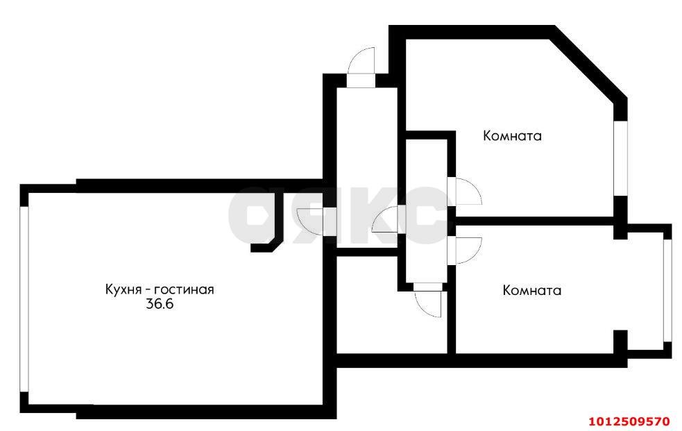 Фото №16: 3-комнатная квартира 76 м² - Краснодар, Музыкальный, ул. имени Сергея Есенина, 102