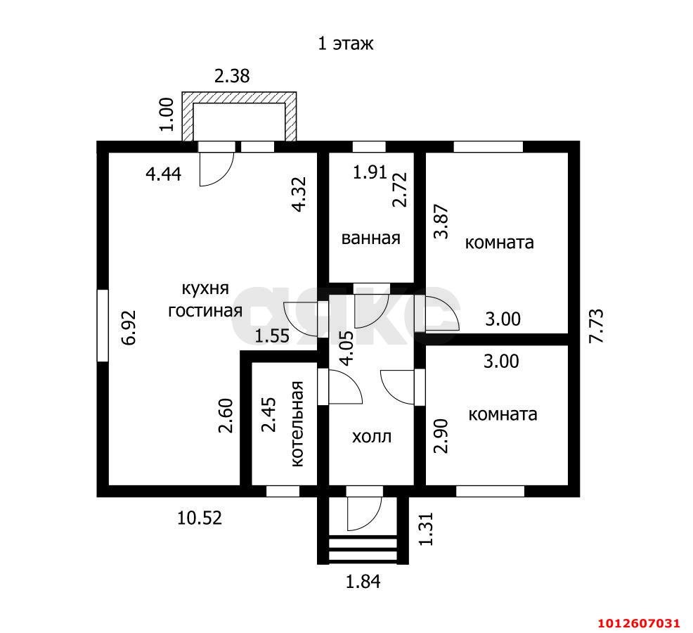 Фото №3: Дом 70 м² + 4 сот. - Елизаветинская, Фруктовый, ул. Клубничная, 177