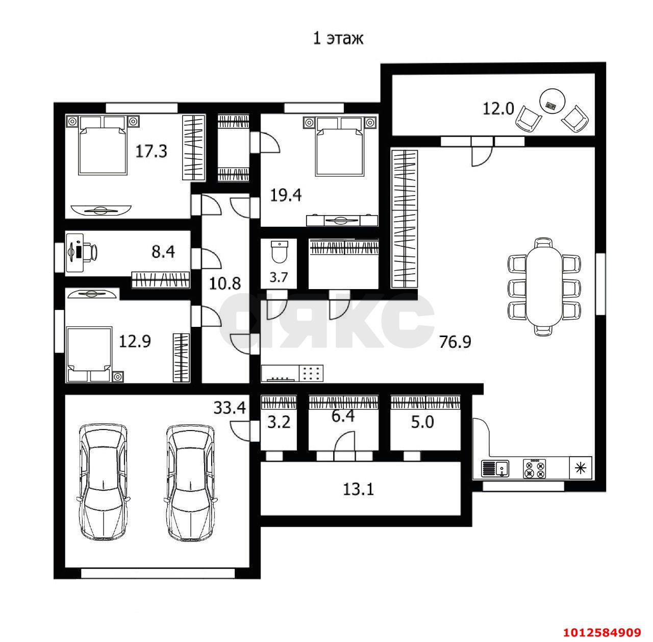 Фото №11: Дом 250 м² + 10 сот. - Берёзовый, СНТ Ясенево, 