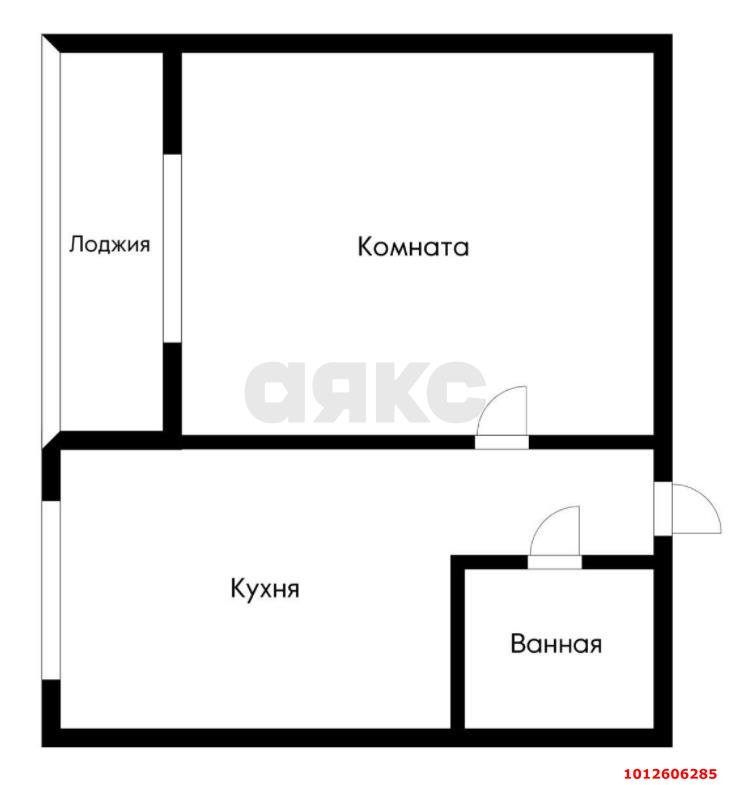 Фото №12: 1-комнатная квартира 28 м² - Тахтамукай, Европейская Деревня, ул. Олимпийская, 1