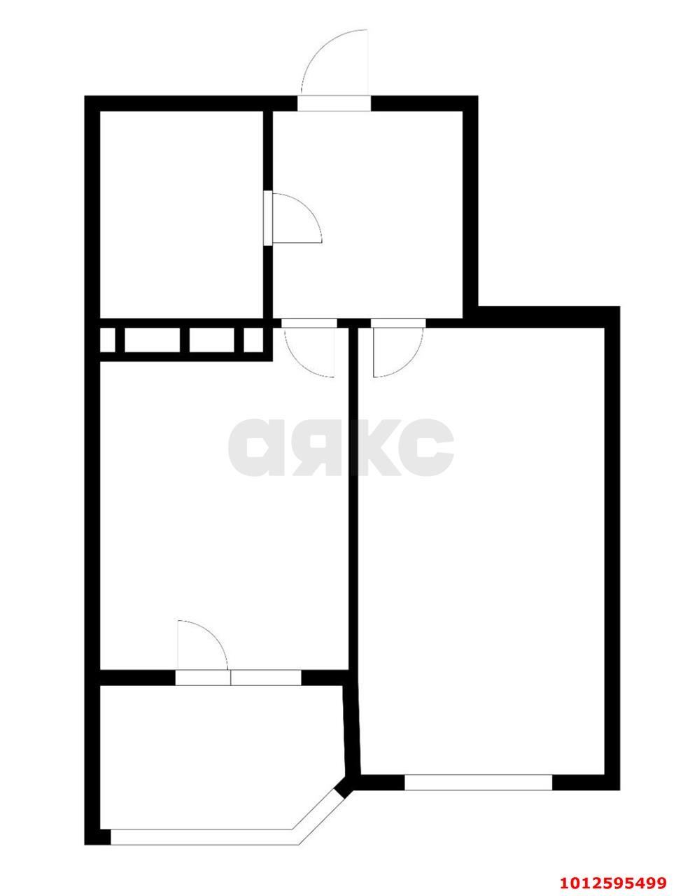 Фото №10: 1-комнатная квартира 42 м² - Краснодар, 2-й квартал, ул. имени Героя Георгия Бочарникова, 3