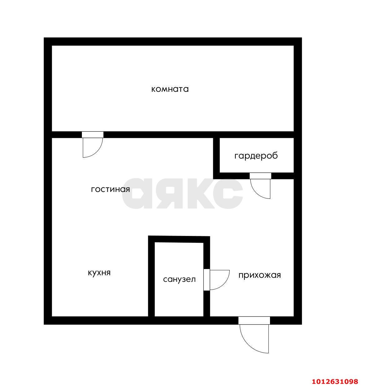 Фото №9: 1-комнатная квартира 40 м² - Краснодар, жилой комплекс Новый Город, ул. Шевцова, 36/1