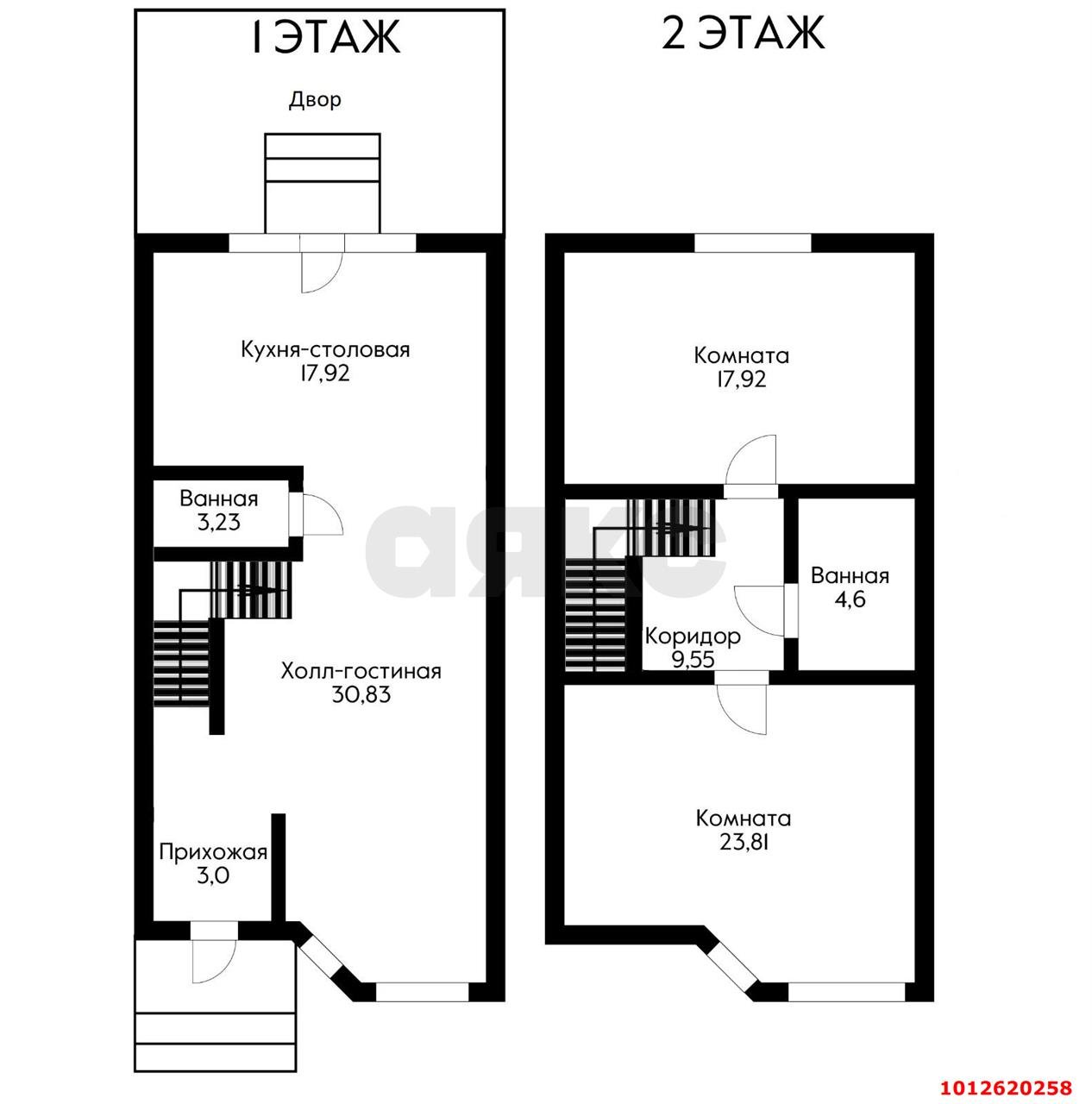 Фото №20: Таунхаус 92 м² + 0.84 сот. - Яблоновский, ул. Юбилейная, 18