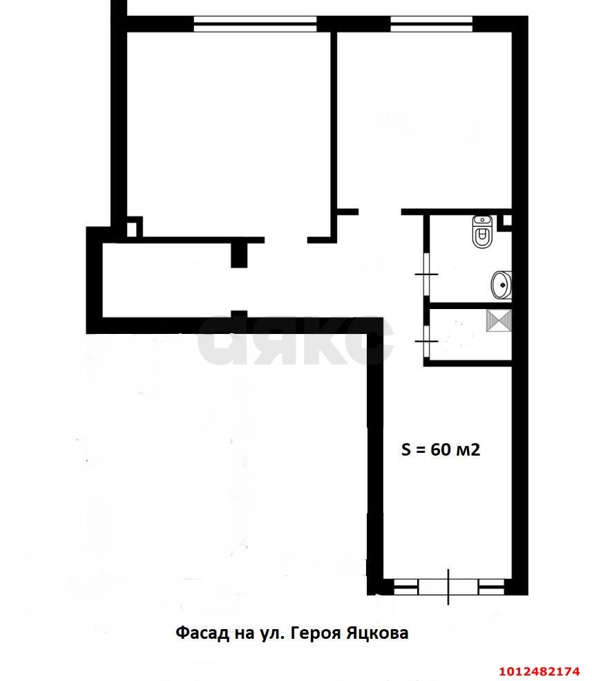 Фото №5: Торговое помещение 60 м² - Краснодар, Губернский, ул. им. Героя Яцкова И.В., 13