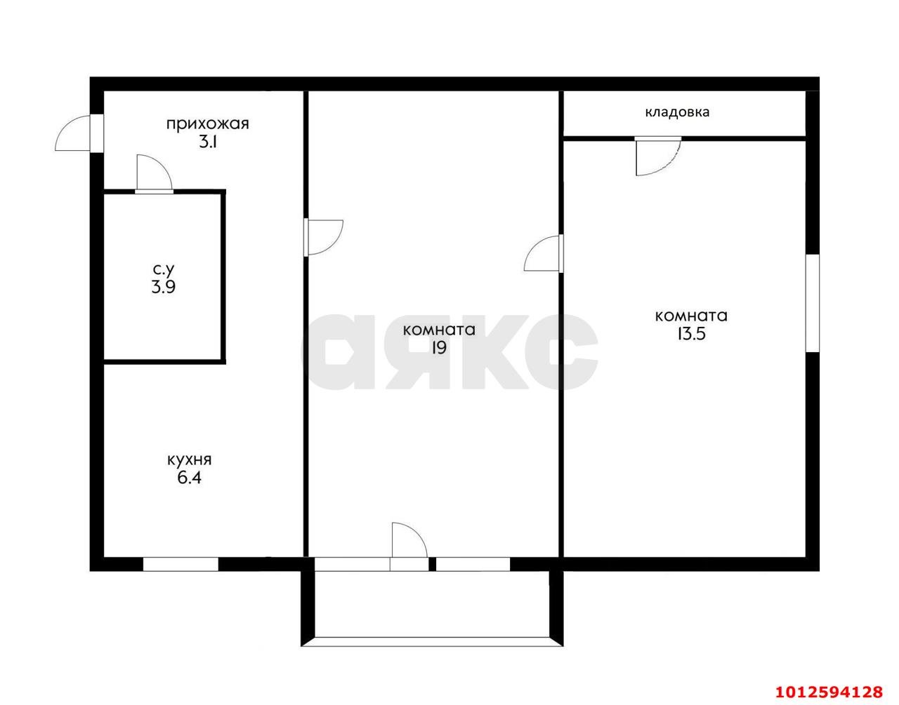 Фото №13: 2-комнатная квартира 45 м² - Краснодар, Черёмушки, ул. Ставропольская, 268