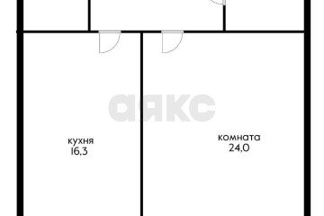 Фото №4: 1-комнатная квартира 60 м² - Краснодар, мкр. Западный внутригородской округ, ул. Кожевенная, 24