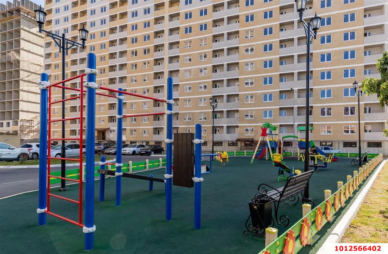 Фото №2: 1-комнатная квартира 33&nbsp;м², 8/9&nbsp;эт. - Краснодар, Прикубанский внутригородской округ, ЖК На Красных Партизан, мкр. Славянский, ул. Заполярная, 35к12