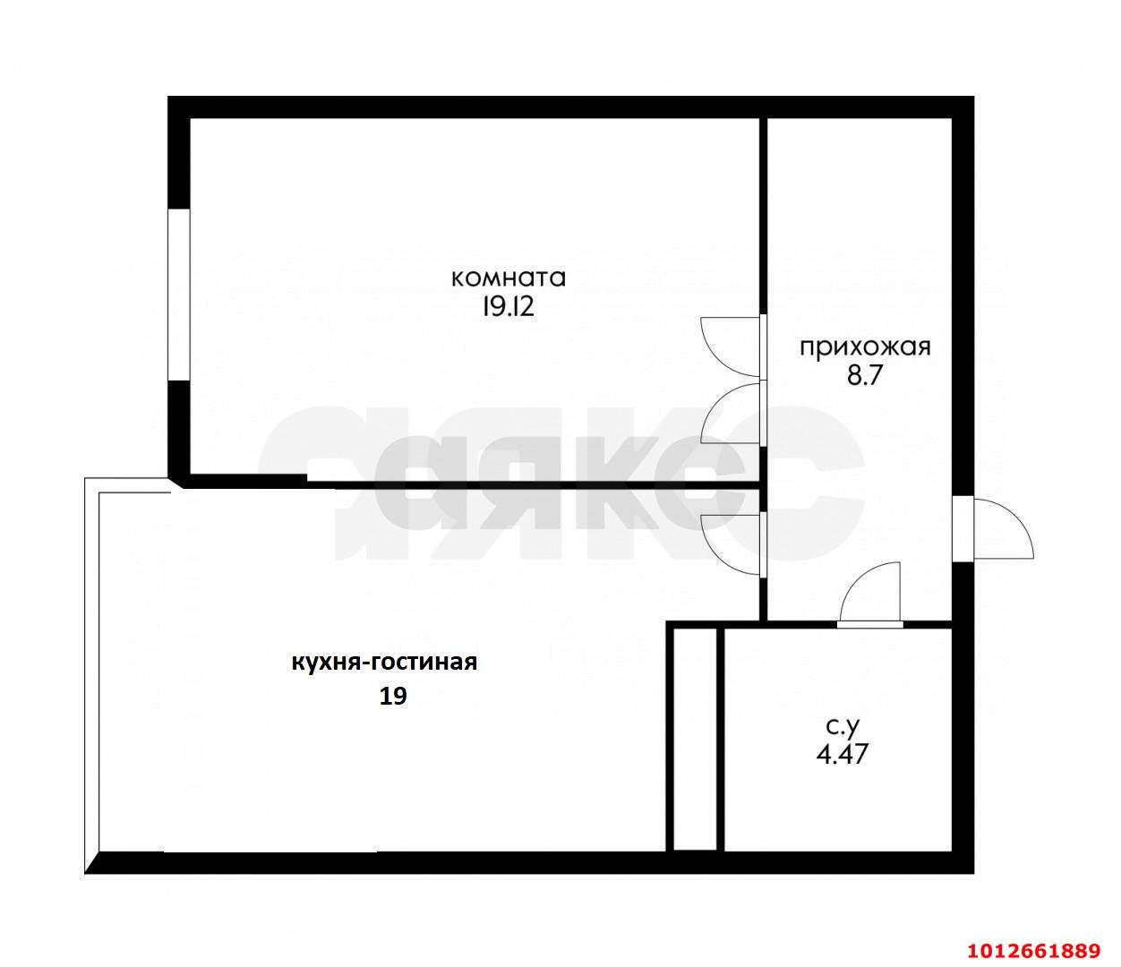 Фото №10: 1-комнатная квартира 51 м² - Краснодар, жилой комплекс Аврора, ул. имени Дзержинского, 95