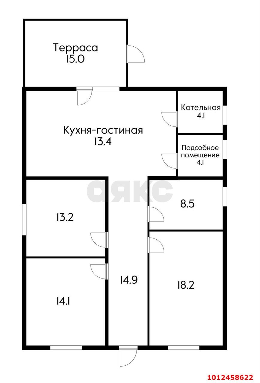 Фото №12: Дом 127 м² + 4.05 сот. - Орбита, Прикубанский внутригородской округ, ул. Ореховая, 448