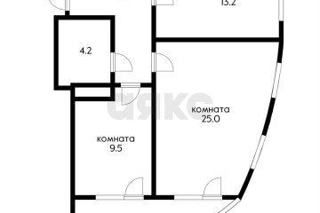 Фото №3: 2-комнатная квартира 60 м² - Краснодар, мкр. имени Петра Метальникова, ул. Цезаря Куникова, 24к2