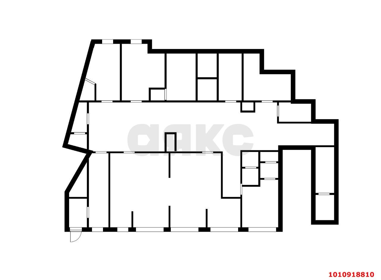 Фото №2: Торговое помещение 280&nbsp;м², 1/18&nbsp;эт. - Краснодар, Центральный внутригородской округ, Дубинка, жилой комплекс Радонеж, мкр. Черёмушки, ул. Вишняковой, 1/23к2