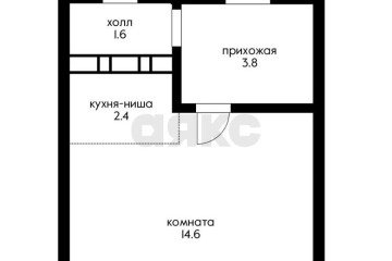 Фото №1: Студия 27 м² - Краснодар, мкр. жилой комплекс Спортивная Деревня, ул. Западный Обход, 42к2