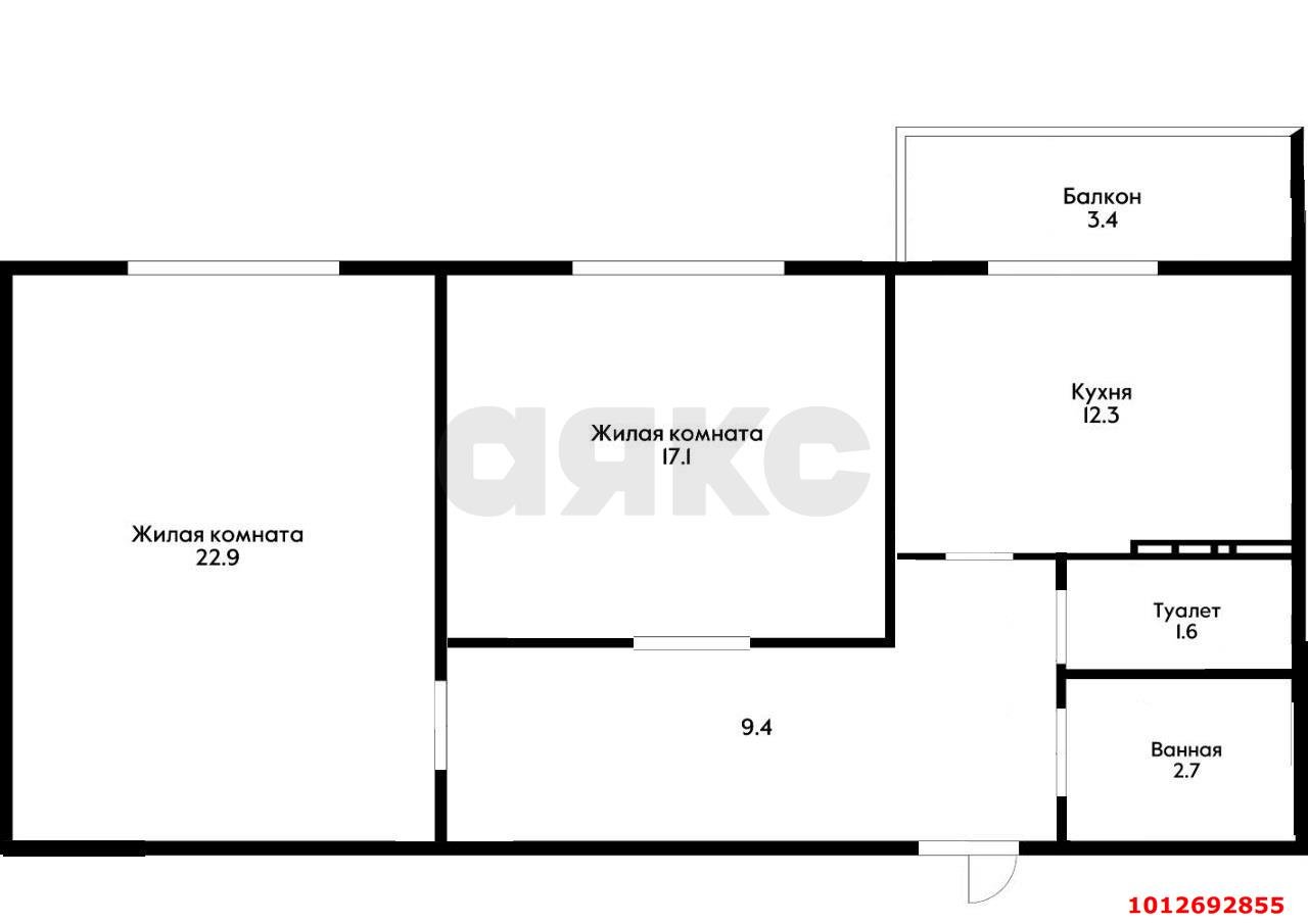 Фото №15: 2-комнатная квартира 72 м² - Краснодар, Пашковский, ул. Лавочкина, 15