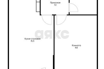 Фото №2: 1-комнатная квартира 35 м² - Краснодар, мкр. Прикубанский внутригородской округ, ул. Почтовое отделение 73