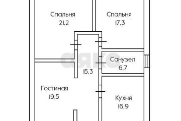 Фото №3: Дом 102 м² - Яблоновский, ул. Титова, 123