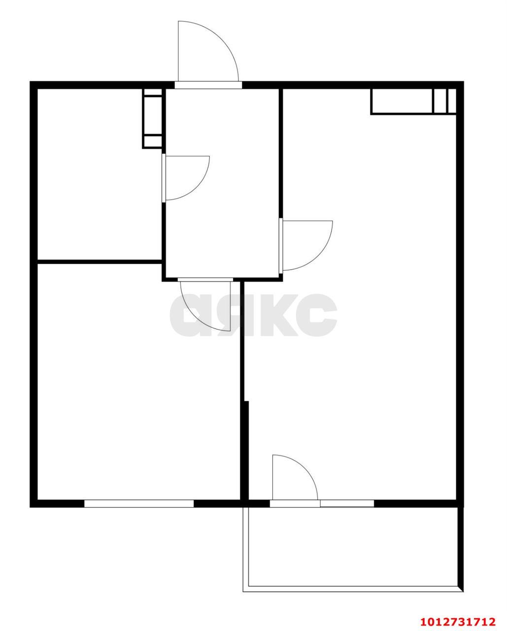 Фото №5: 1-комнатная квартира 34 м² - Краснодар, жилой комплекс Ракурс, ул. имени Героя Ростовского, 8