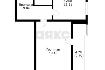 Фото №1: 1-комнатная квартира 45 м² - Краснодар, мкр. жилой комплекс Жемчужина, ул. имени Ф.И. Шаляпина, 30/1лит3