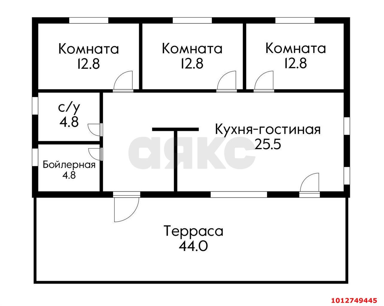 Фото №2: Дом 88 м² + 6.21 сот. - Елизаветинская, Строитель, ул. Вишнёвая