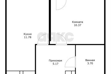 Фото №5: 1-комнатная квартира 34 м² - Краснодар, мкр. жилой комплекс Фонтаны, ул. Воронежская, 47/10