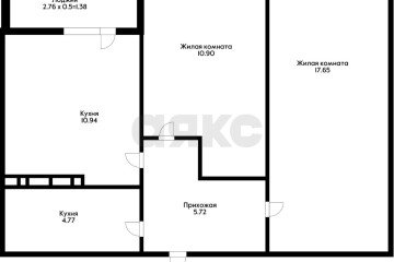 Фото №5: 2-комнатная квартира 51 м² - Краснодар, мкр. жилой комплекс Новые Сезоны, 