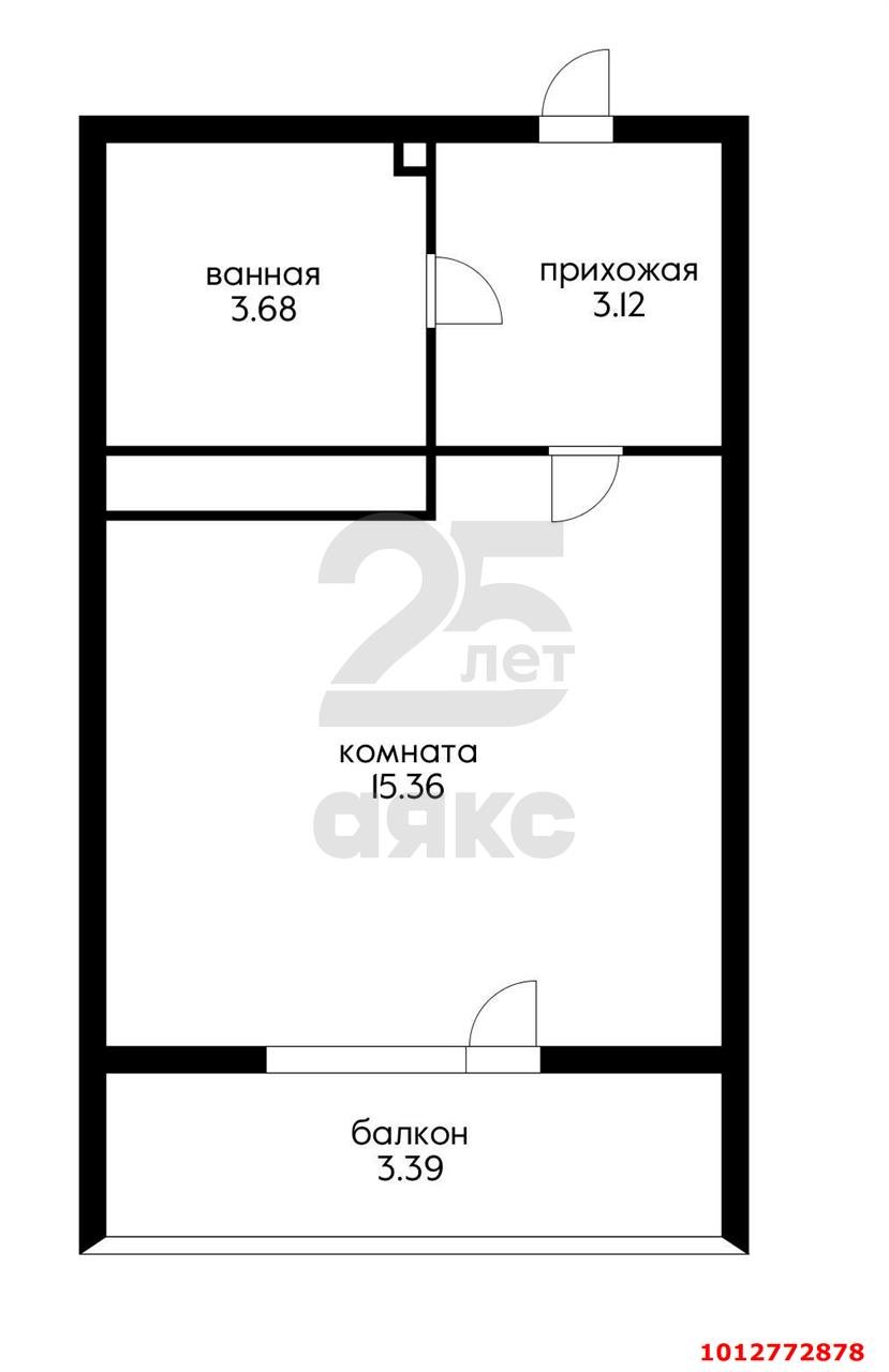 Фото №9: Студия 21 м² - Краснодар, жилой комплекс Зелёный театр, 