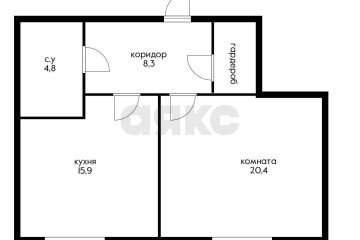 Фото №1: 1-комнатная квартира 47 м² - Краснодар, мкр. Фестивальный, ул. Гаражная, 79/1