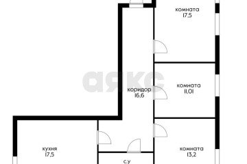 Фото №2: 3-комнатная квартира 79 м² - Краснодар, мкр. Фестивальный, ул. Гаражная, 79/1